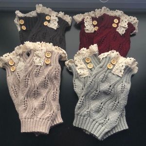 Knitted Boot Cuffs